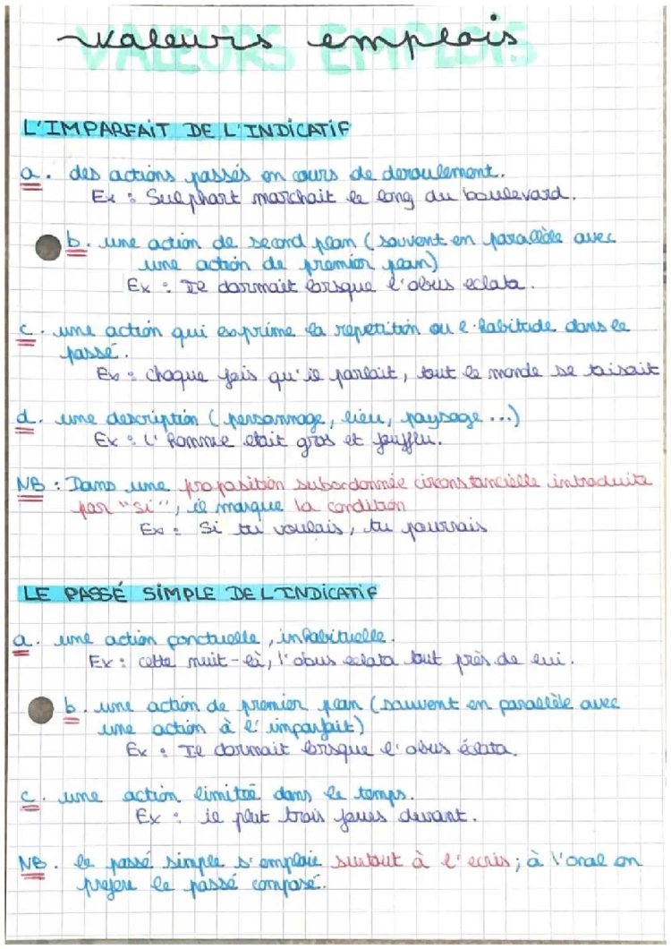 Programme français 3eme