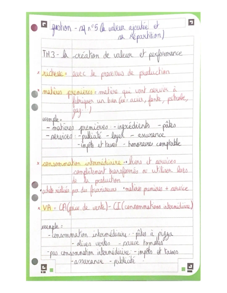 Répartition et Valeur Ajoutée : Définition, Schéma et Exemples