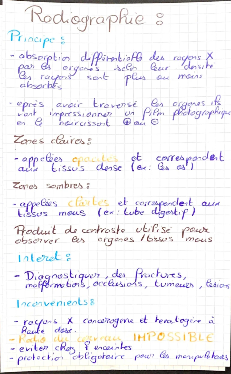 Les rayons X et les produits de contraste : Tout ce qu'il faut savoir