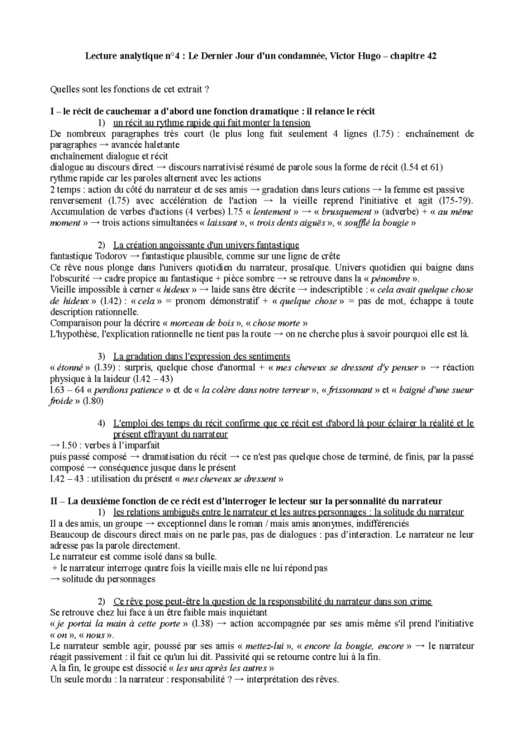 Le Dernier Jour d'un Condamné: Résumé, Analyse, Nombre de Pages, Contexte Historique