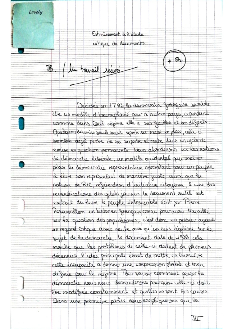 Comprendre la démocratie en HGGSP et EMC terminale