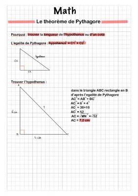 Fun with Pythagorean Theorem: Examples, Formulas, and Exercises for 3rd and 4th Grade