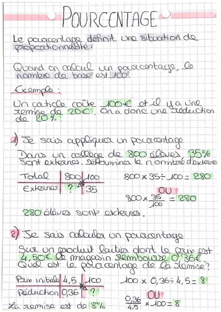 Comment Calculer un Pourcentage Facilement - Formules et Exemples