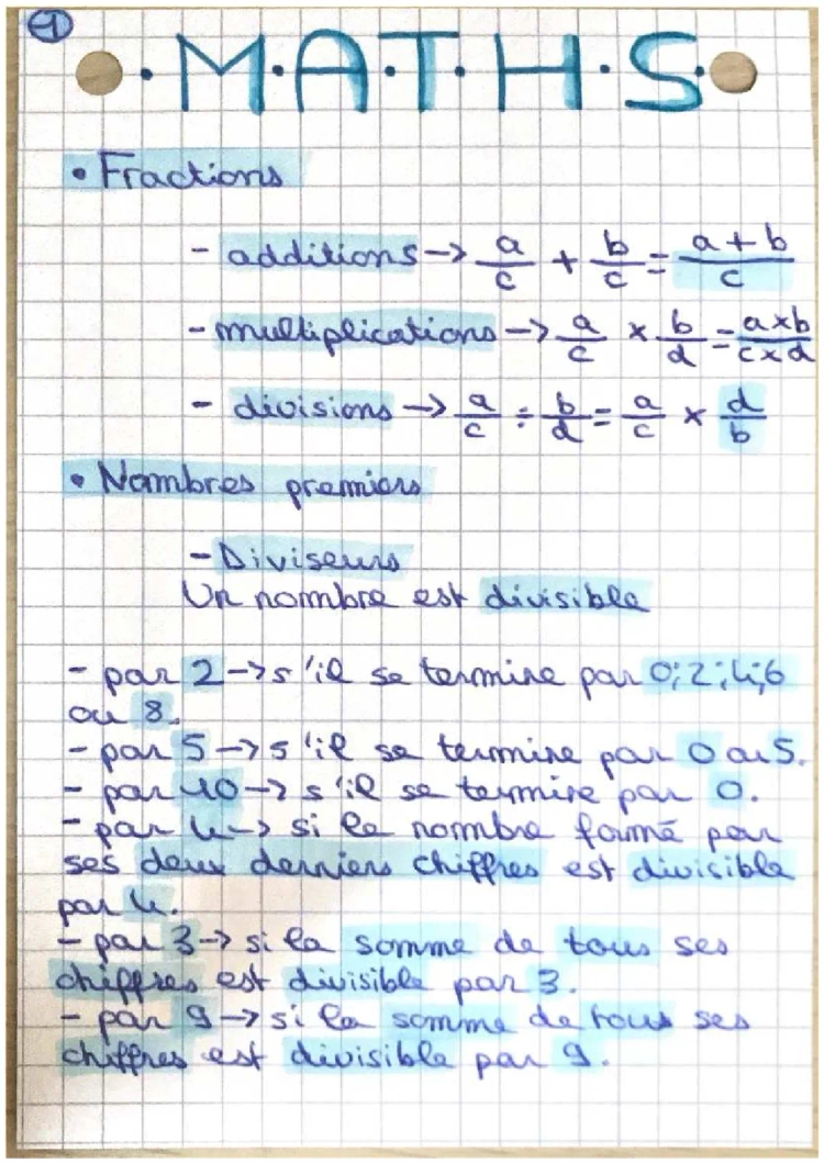 Cours et Exos de Maths 3ème: Nombres Premiers, Thalès, Équations