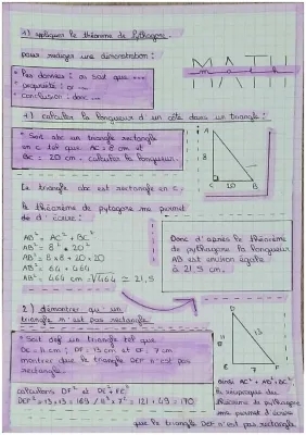 Démonstration du Théorème de Pythagore - Collège et 4ème