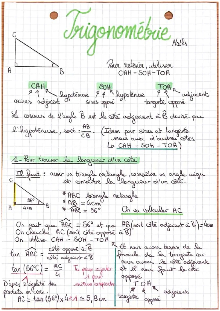 Trigonométrie 