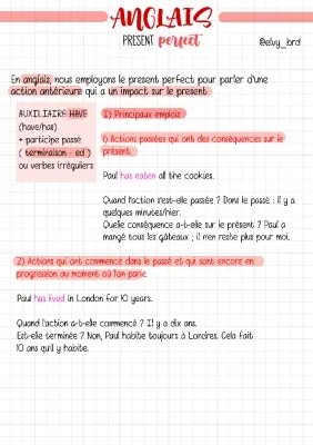 Easy Present Perfect and Continuous Tips in English