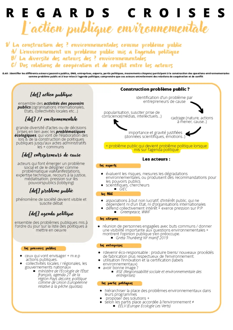 Che Azioni Pubbliche per l'Ambiente? - PDF e Ripasso SES