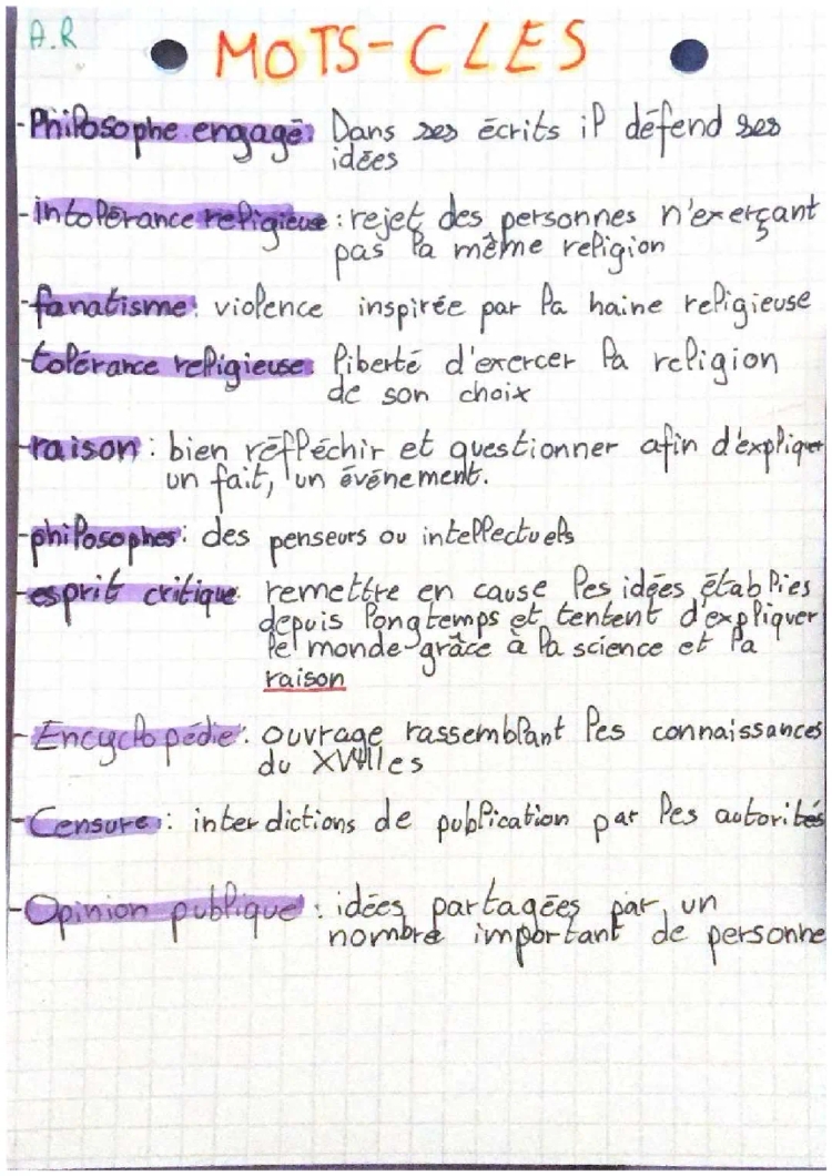 Les Philosophes des Lumières: Idées et Critiques au 18ème Siècle