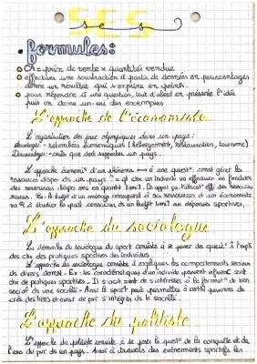 Chapitre introductif SES seconde