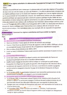 Transition Démocratique en Espagne et Portugal: 1974-1986 - HGGSP