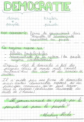 Comprendre la Démocratie : Définitions et Révolutions - Hong Kong et Portugal