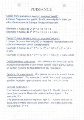 Apprends à Calculer avec les Puissances et la Notation Scientifique