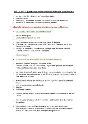 Les États-Unis et la Question Environnementale : Tensions et Solutions