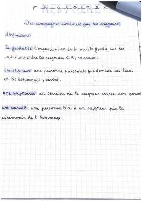 Découvre la Féodalité au Moyen Âge : Seigneuries, Vassaux et Suzerains