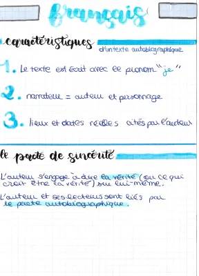 Découvre les secrets d'un texte autobiographique et des auteurs célèbres