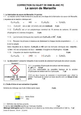 Sujet Brevet Physique-Chimie et Corrigés PDF - Découvre la Science Facilement!