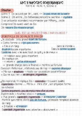 Les Fausses Confidences Acte 1 Scène 2 Analyse Linéaire PDF