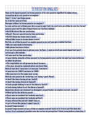 Découvre la Voix Passive en Anglais : Exemples et Exercices Faciles!