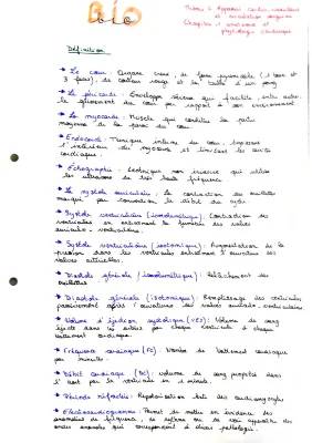 Biologie ST2S 1ère : Découvre le Corps Humain et le Cœur