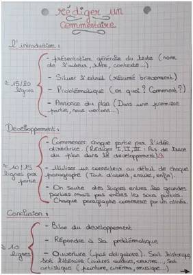 Comment rédiger un commentaire littéraire : astuces et schéma d'analyse