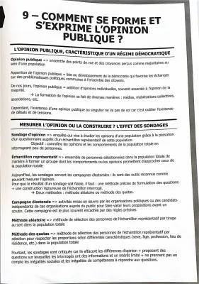 Découvre l'Opinion Publique et Les Sondages: Explique comme à un Copain!