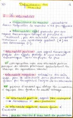 Exemples d’Externalités Positives et Négatives : Défaillances de Marché STMG