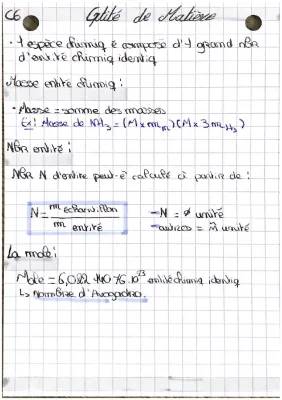 Comment Calculer la Quantité de Matière et la Masse Molaire