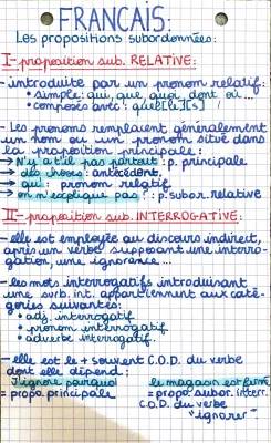 Les propositions subordonnées : relative, circonstancielle, conjonctive, complétive - PDF, exercices et exemples