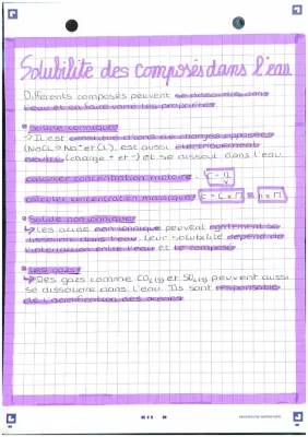 Analyse eau potable par commune - Qualité et concentration de l'eau