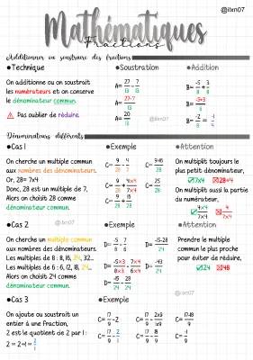 Amuse-toi avec les fractions : addition et soustraction faciles!