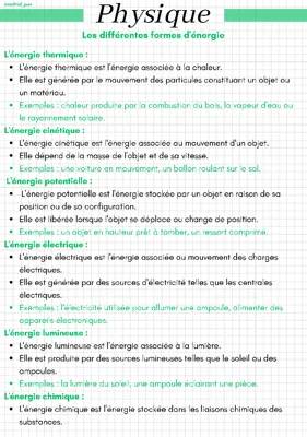 Énergie Thermique et Nucléaire : Définitions et Exemples Amusants