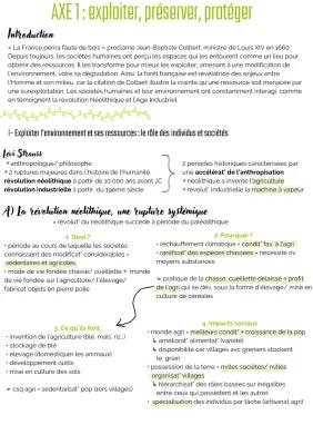 HGGSP Environnement: Cours et dissertation