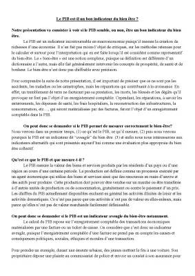 Le PIB est-il un bon indicateur ? Les limites et les formules du PIB