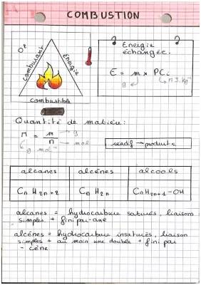 Découvre la Combustion des Alcanes et Alcènes