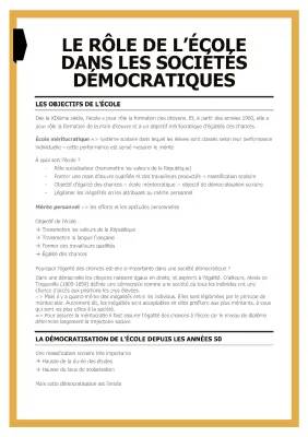 Le rôle et l'importance de l'école dans la société - Guide PDF