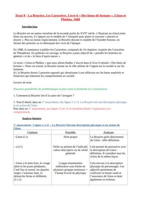 Analyse de Giton et Phédon et Des Biens de Fortune