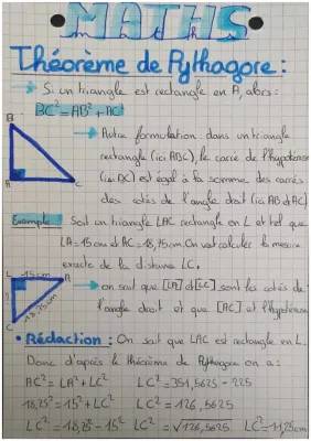 Théorème de Pythagore: Explication Simple et Exercices Amusants