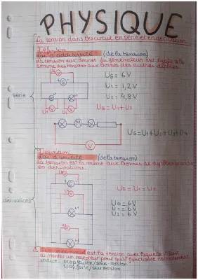 Tension en Série et Parallèle : Comment Calculer et Comprendre les Lois