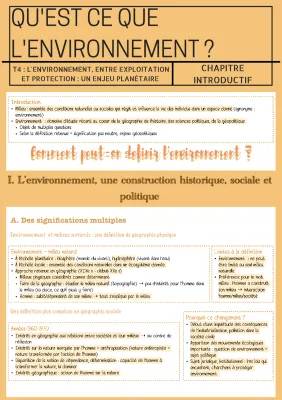 Tout sur l'environnement : Définition, géopolitique et importance