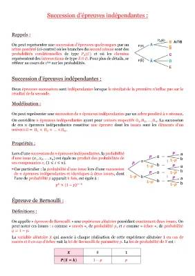 Explorons le Schéma de Bernoulli et la Loi Binomiale: Exercices Corrigés et Explications Simples