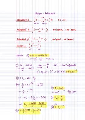 Découvre les Formules de la Radioactivité et les Noyaux Stables ou Instables
