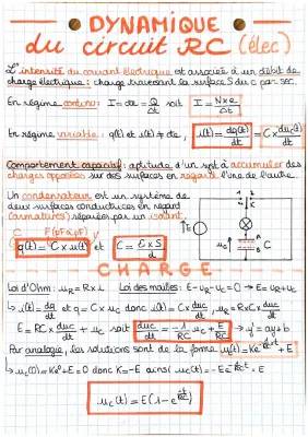 Régime Transitoire et Circuit RC: Exercices et Formules