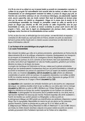 La Presse au 19ème Siècle et L'Histoire de l'Imprimerie - Exposé et Techniques Anciennes