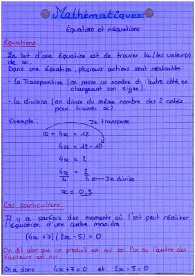 Résous les Équations et Inéquations: Exercices et Astuces pour les Maths