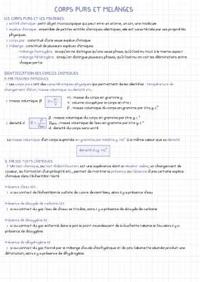 Identification des espèces chimiques - Exercices et Astuces Seconde