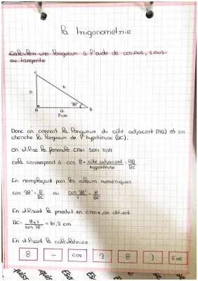 Apprends le Cosinus et la Trigonométrie Facilement