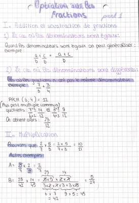 Amuse-toi avec les fractions : Addition et Soustraction faciles pour toi !