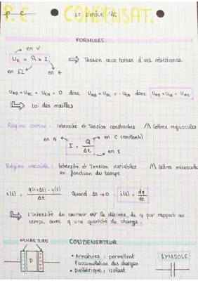 Amuse-toi avec les exercices corrigés PDF sur la loi des mailles et condensateurs!