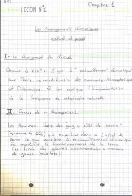 Exposé sur les Changements Climatiques : Définition, Causes et Conséquences